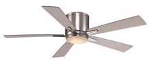 Trans Globe F-1017 PC - LED FAN-5 BLADES W/ WALL CONTR